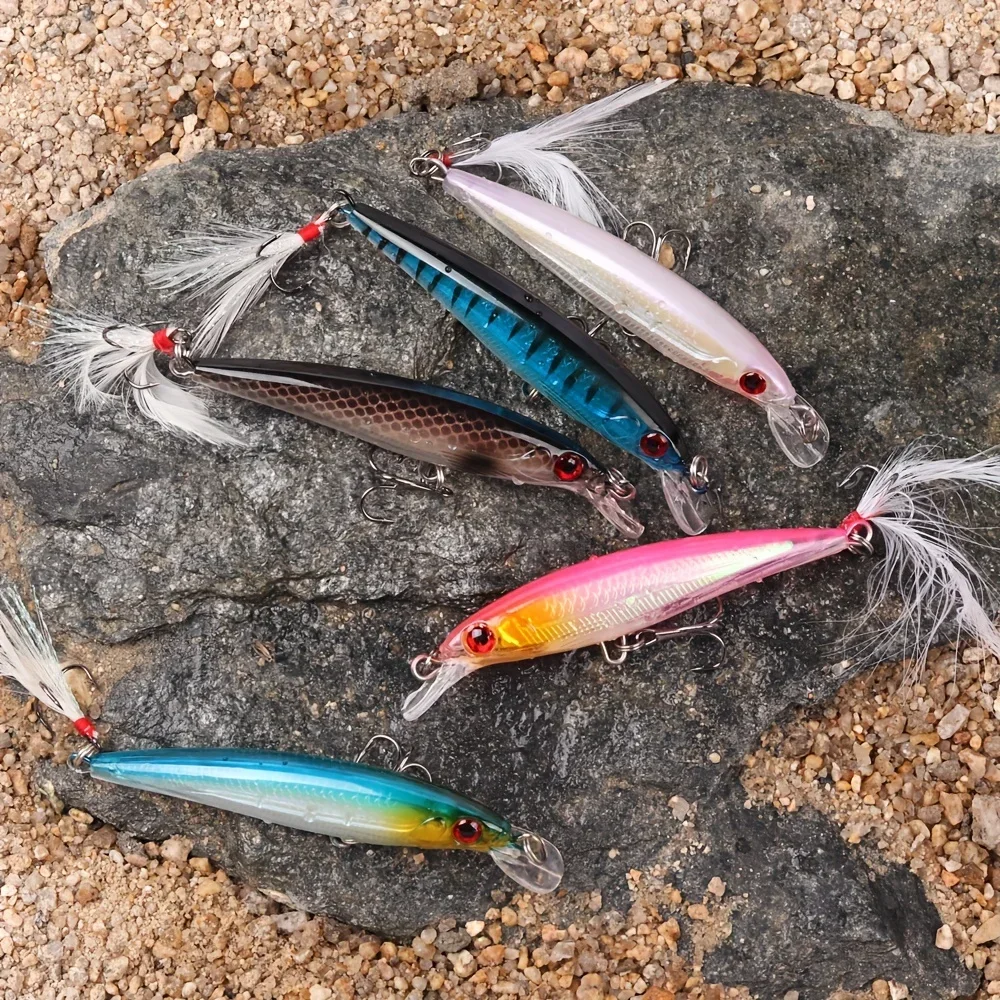 Laser 3D Eyes Bionic Minnow Fi - Fishing Lure 评论和价格