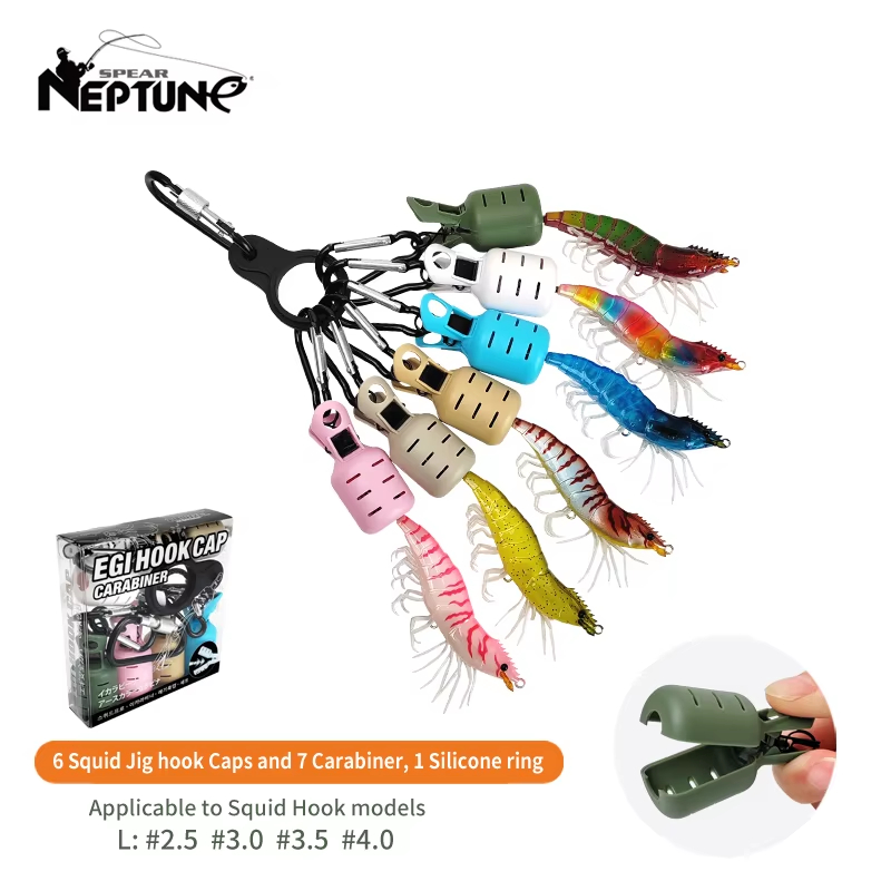 6pcs Colorful Squid Jig Hook C - Fishing Equipment Basics 评论和价格