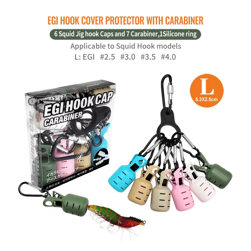 6pcs Colorful Squid Jig Hook C - Fishing Equipment Basics 评论和价格