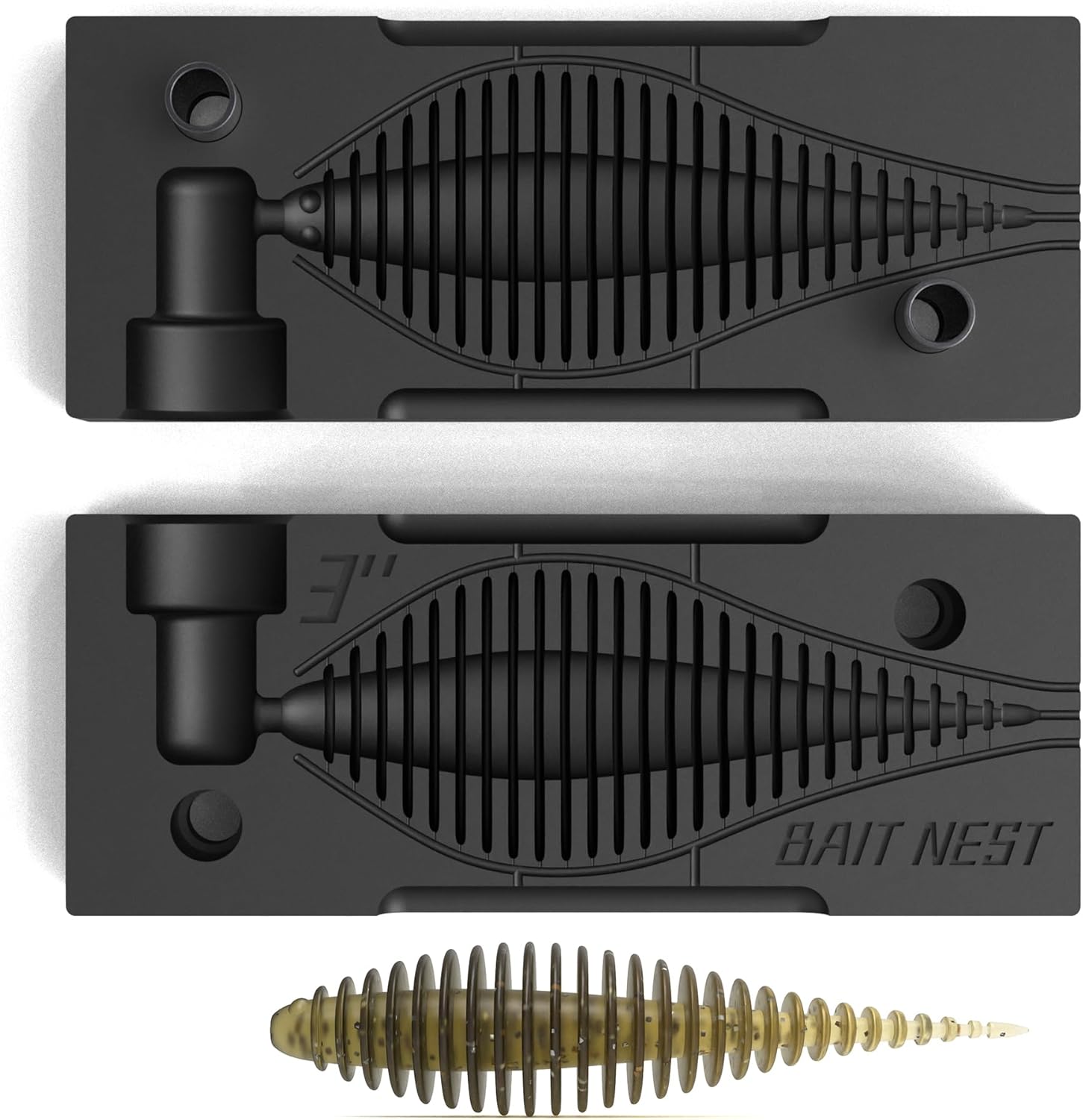 Aluminum Soft Plastic Lure Mol - Fishing Lure 评论和价格