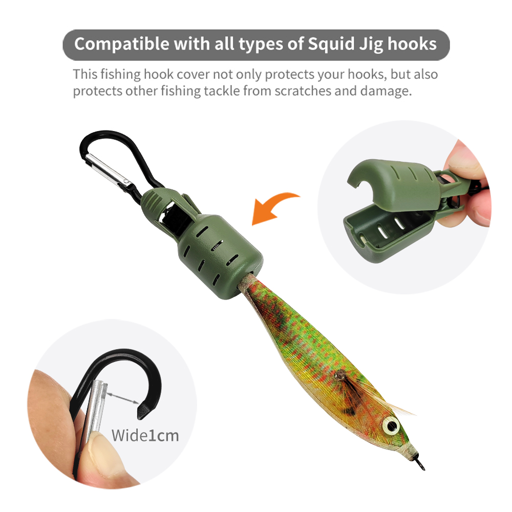 Squid Jig Hook Cover Durable P - Fishing Equipment Basics 评论和价格