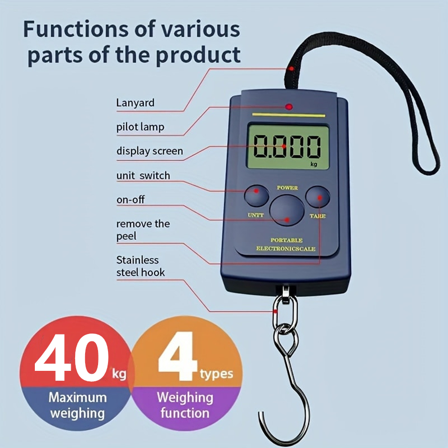 40kg Multifunctional Mini Elec - Fishing Equipment Basics 评论和价格