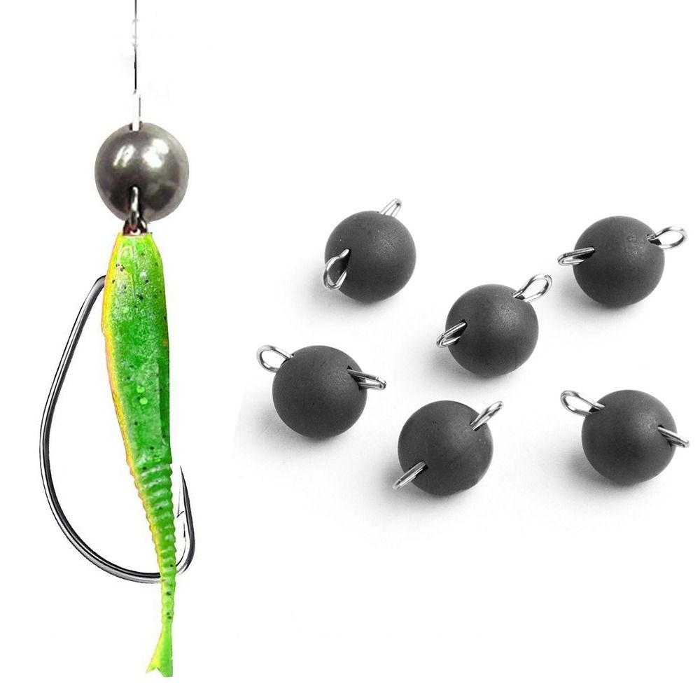 1pc Matte Black Tungsten Sinke - Fishing Equipment Basics 评论和价格