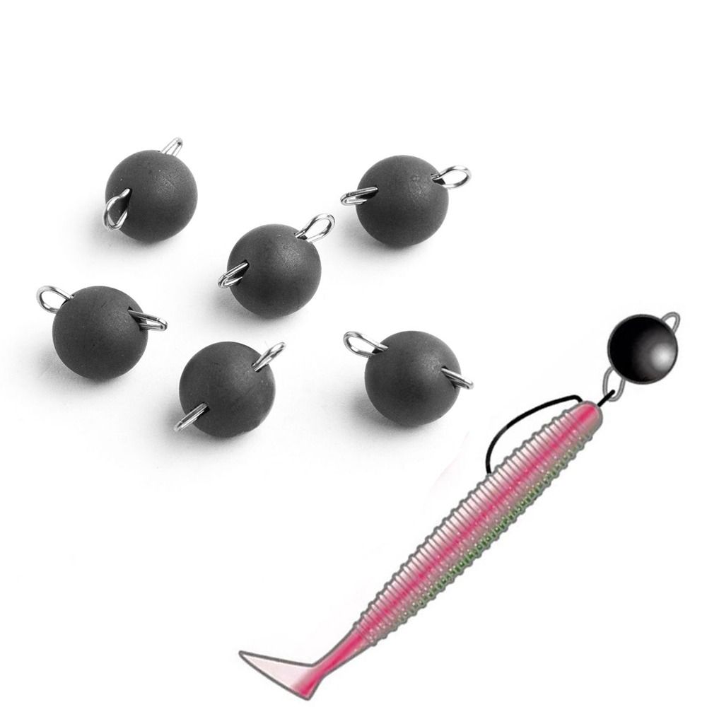 1pc Matte Black Tungsten Sinke - Fishing Equipment Basics 评论和价格