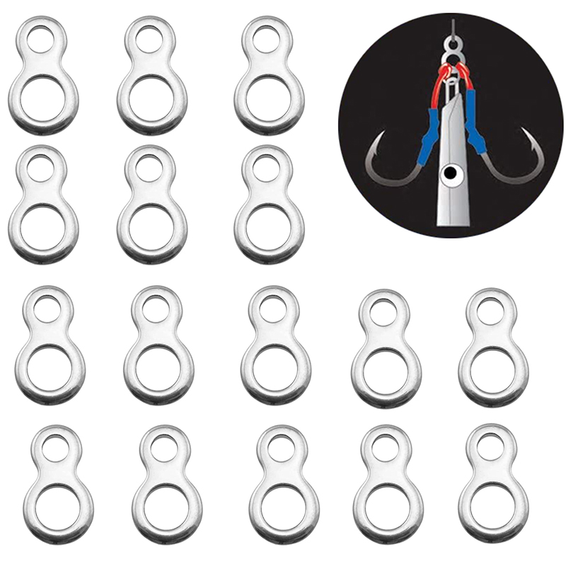 10-50Pcs Stainless Steel Fishi - Fishing Equipment Cheap 评论和价格