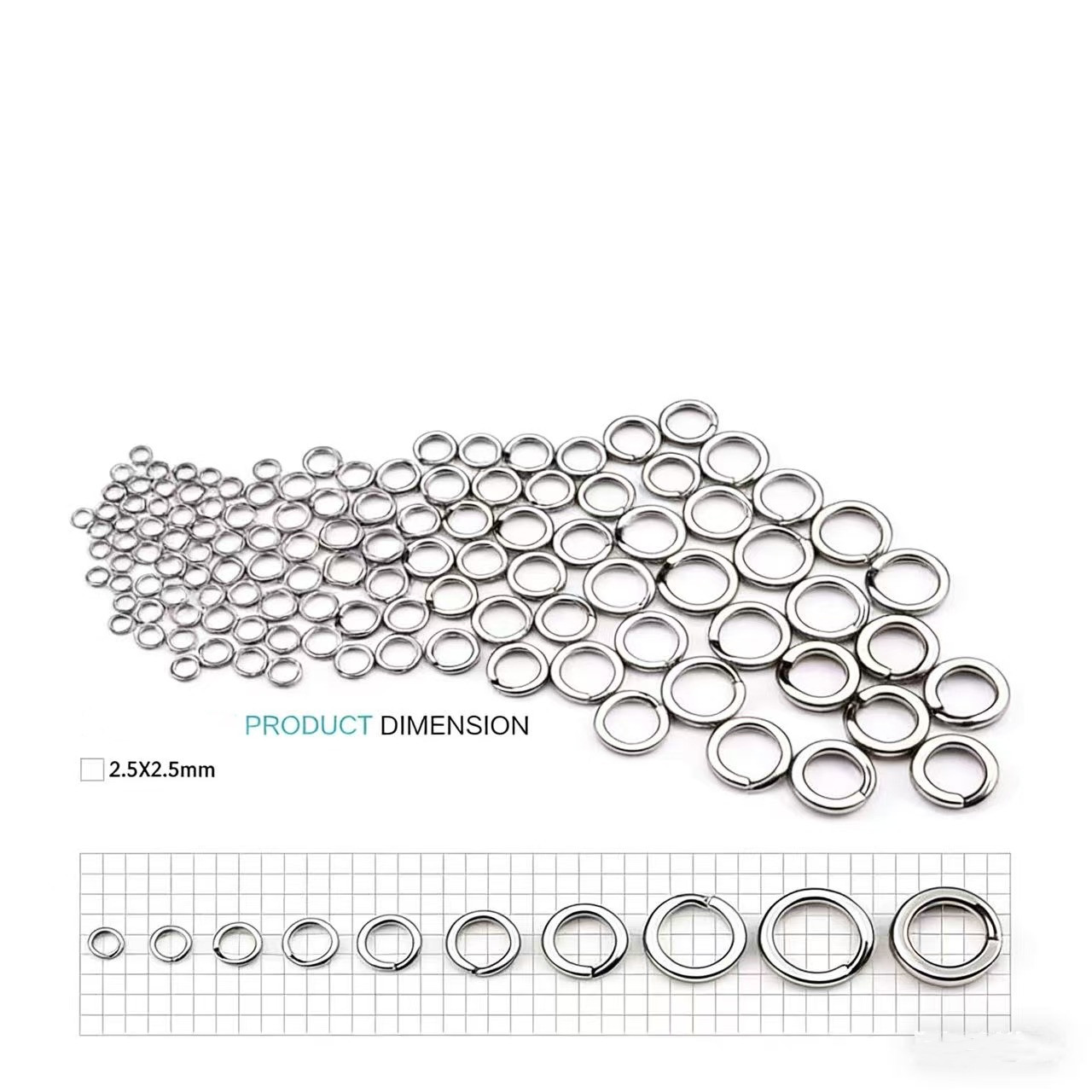 FUNADAIKO Stainless Steel Spli - Fishing Equipment Cheap 评论和价格