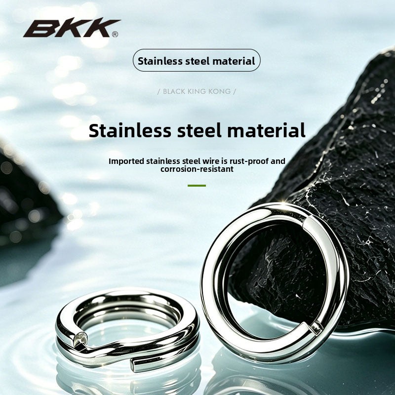 BKK Heavy Duty Split Rings Sta - Fishing Equipment Cheap 评论和价格