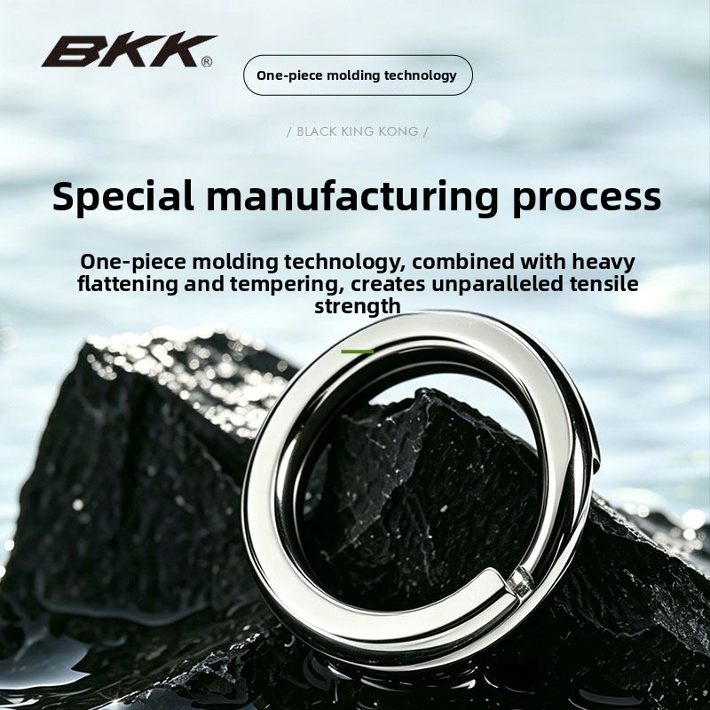 BKK Heavy Duty Split Rings Sta - Fishing Equipment Cheap 评论和价格