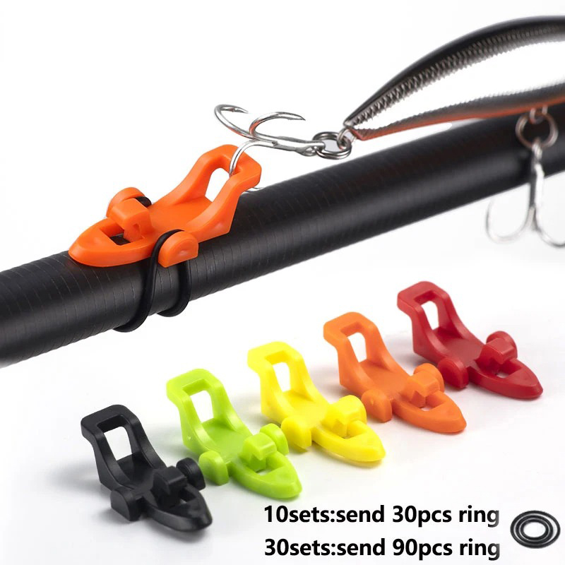1-10pcs Fishing Rod Pole Hook  - Fishing Equipment Basics 评论和价格