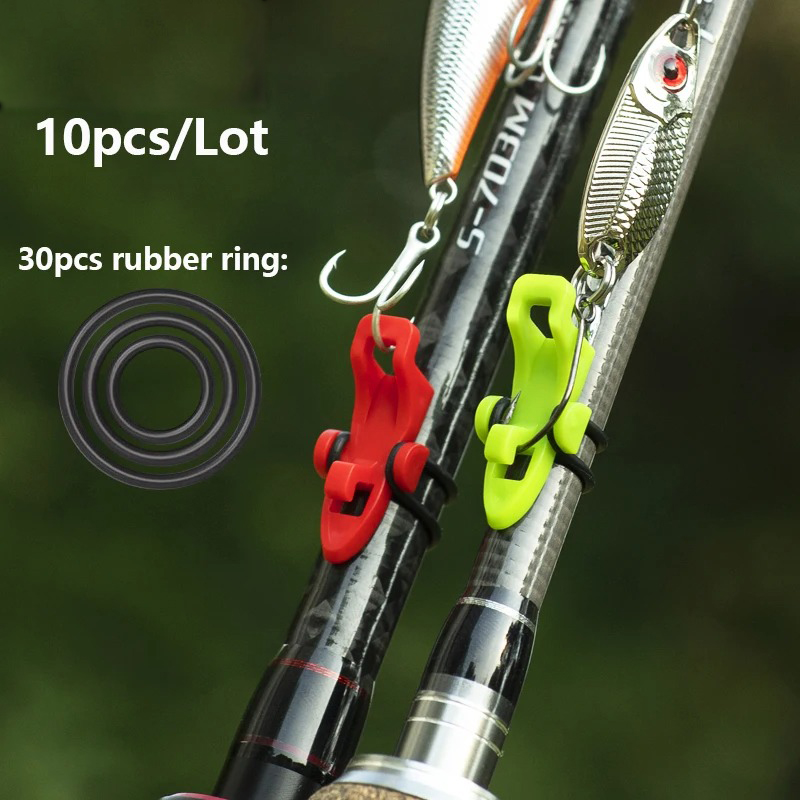 1-10pcs Fishing Rod Pole Hook  - Fishing Equipment Basics 评论和价格