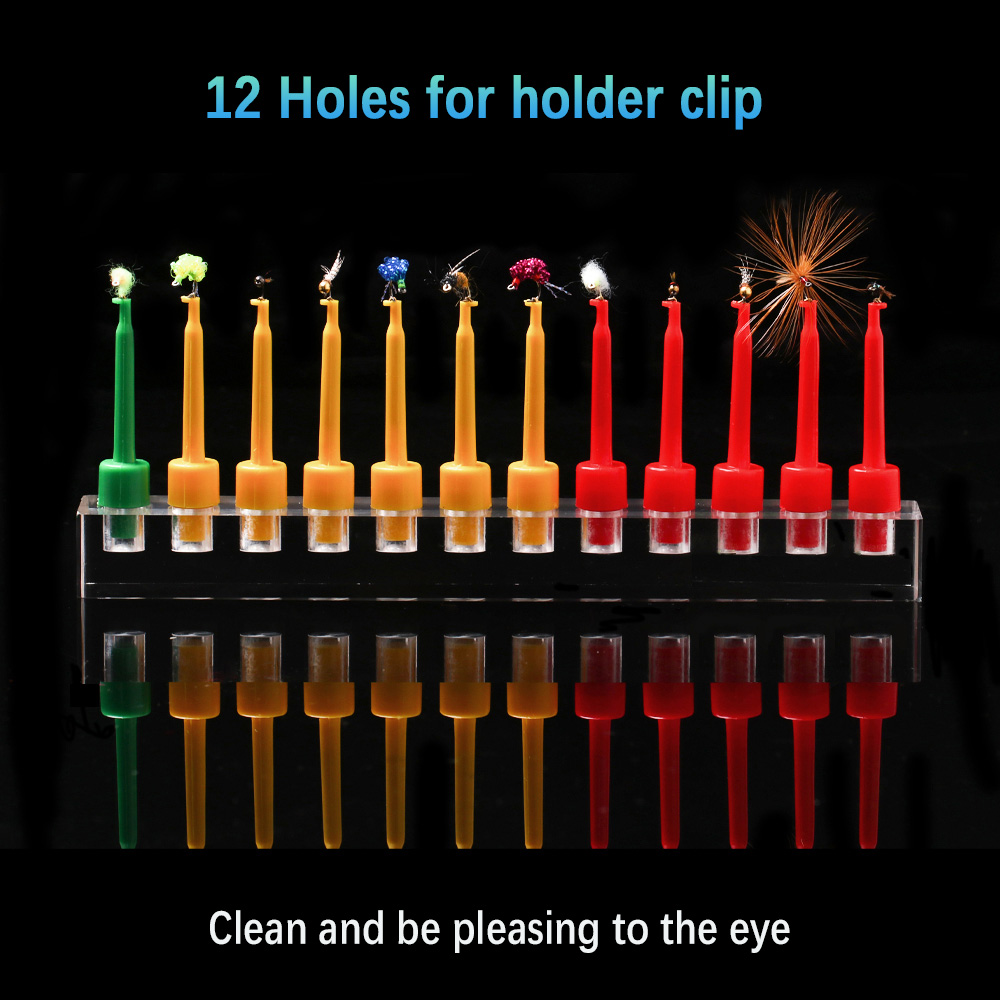 Crystal  Acrylic Stand Holder  - Fishing Equipment Fly 评论和价格