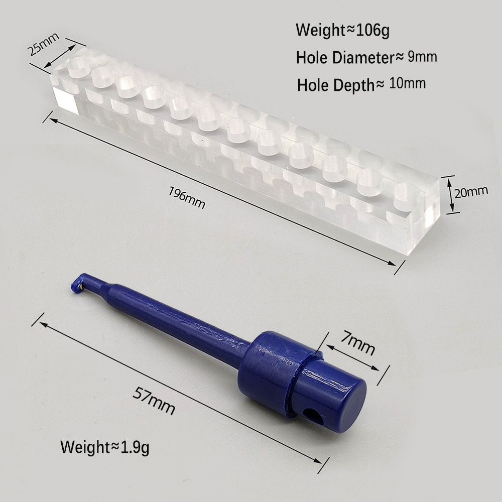 Crystal  Acrylic Stand Holder  - Fishing Equipment Fly 评论和价格