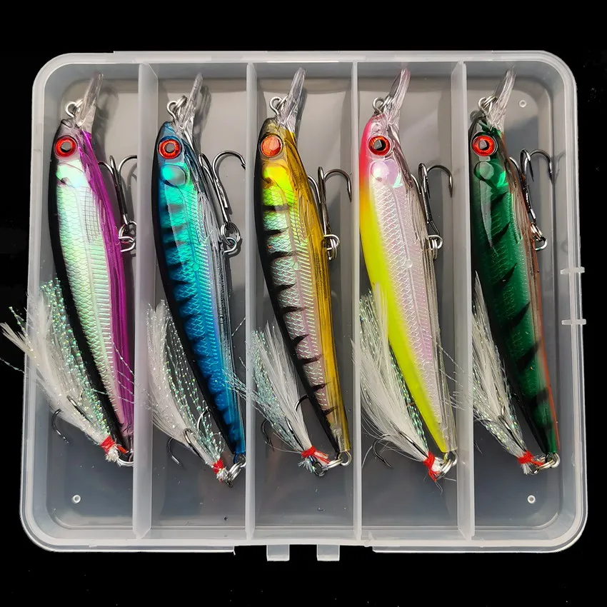 5pcs/box Laser 3D Eyes Bionic  - Fishing Lure 评论和价格