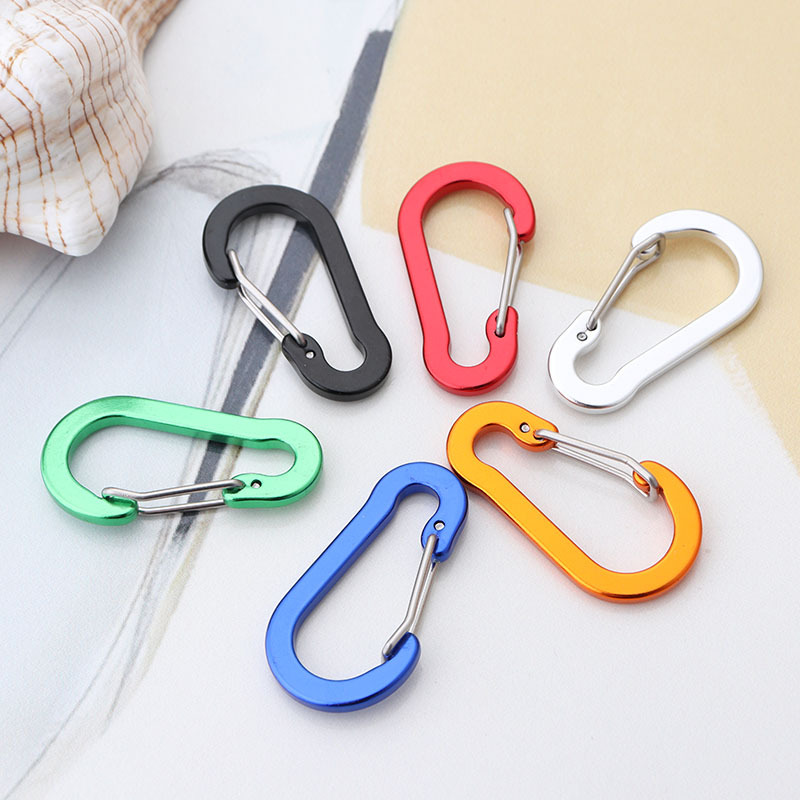 6pcs Carabiner Keychain Key Ch - Fishing Equipment Basics 评论和价格