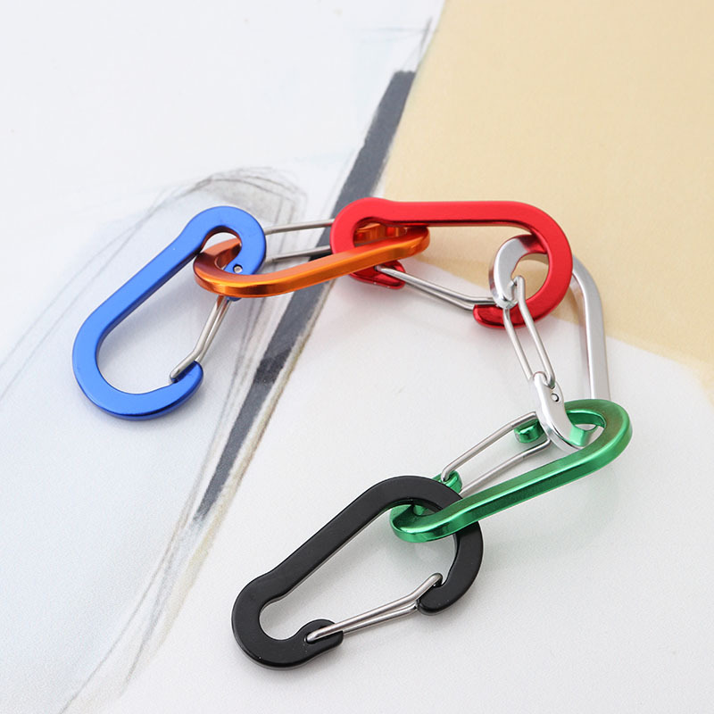 6pcs Carabiner Keychain Key Ch - Fishing Equipment Basics 评论和价格