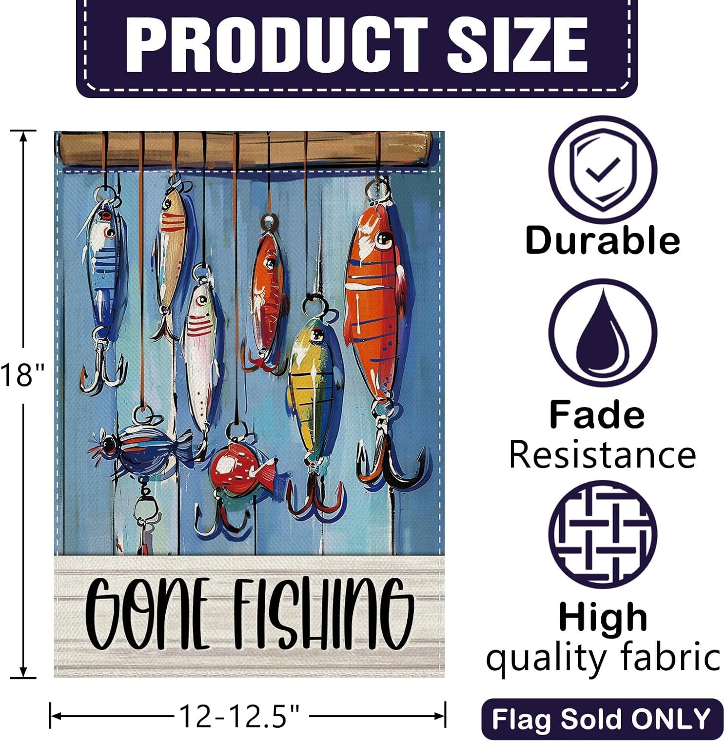 Dyrenson Vintage Gone Fishing  - Fishing Lure 评论和价格