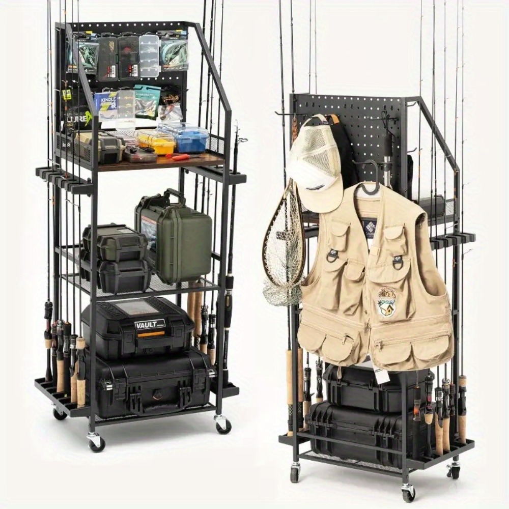 Fishing Rod Holders for Garage - Fishing Equipment Basics 评论和价格