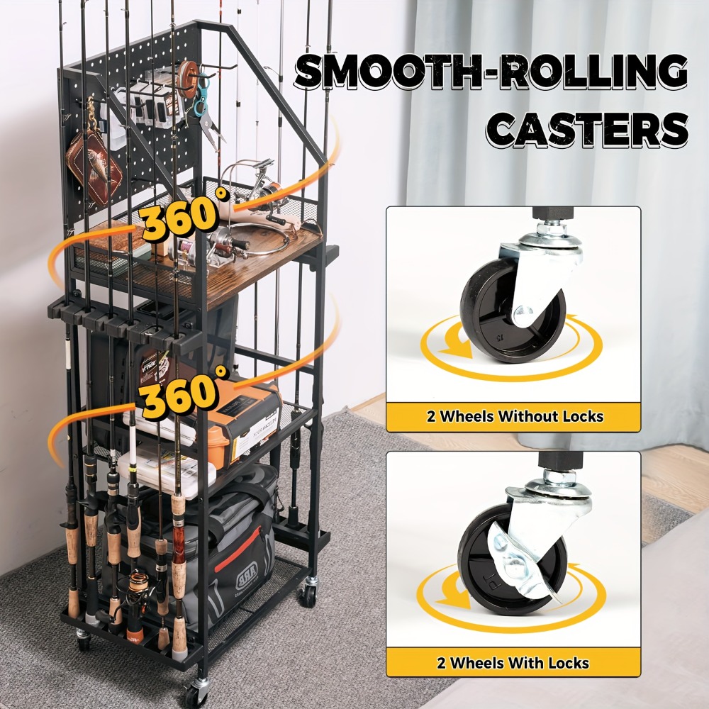 Fishing Rod Holders for Garage - Fishing Equipment Basics 评论和价格